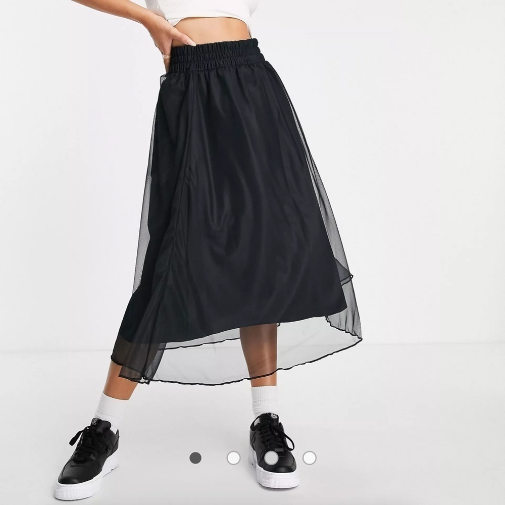 Nike NSW Pack tulle layer skirt in black SOLD OUT